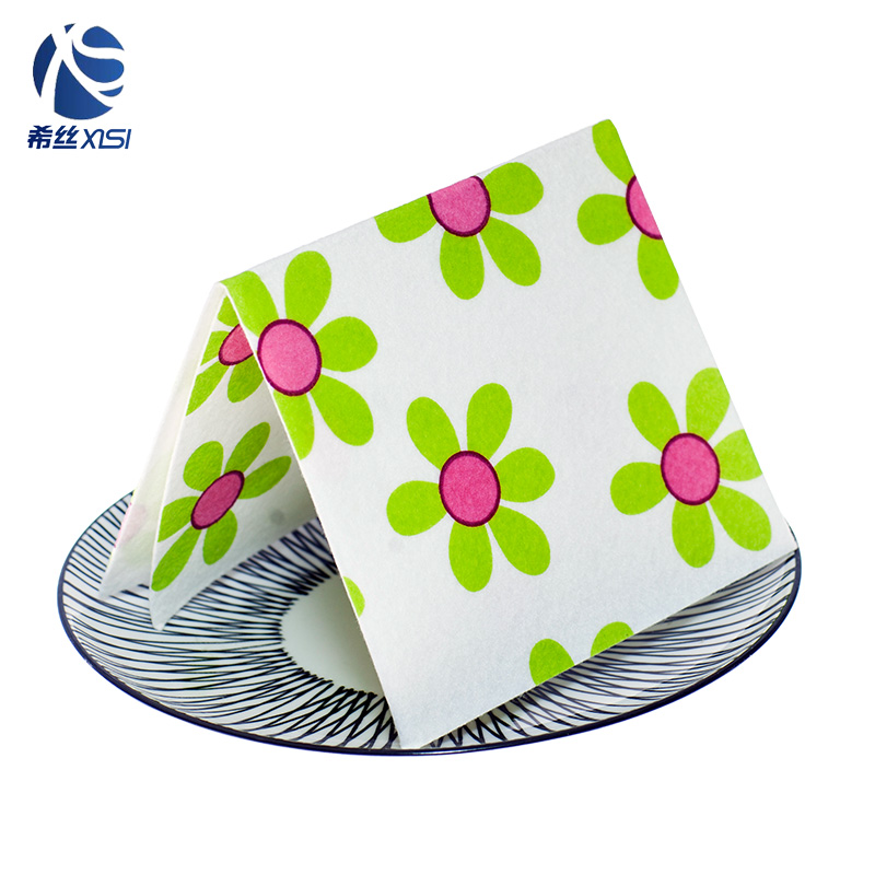 Custom printed cleaning cloth with customize package