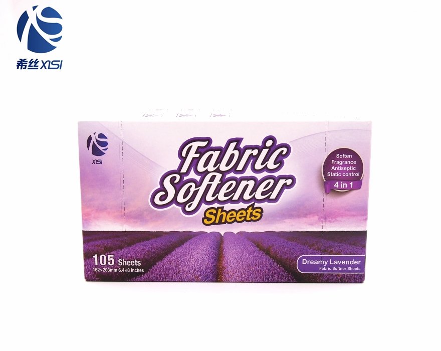 New products nice scent newest fabric softener dryer sheets